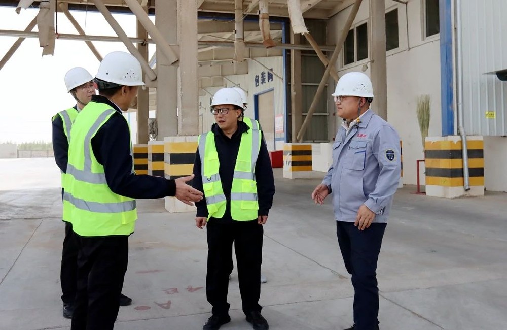 市委常委、組織部部長(zhǎng)李毓剛到甘肅圣康源調(diào)研