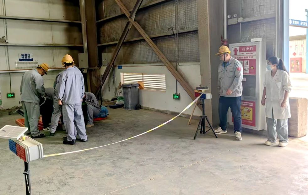 甘肅圣康源開展機(jī)械傷害事故應(yīng)急演練