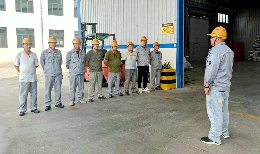 甘肅圣康源開展消防栓應急演練