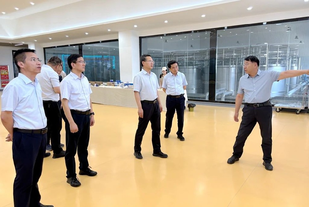 甘肅國投集團到甘肅傳祁甘味乳業(yè)參觀座談