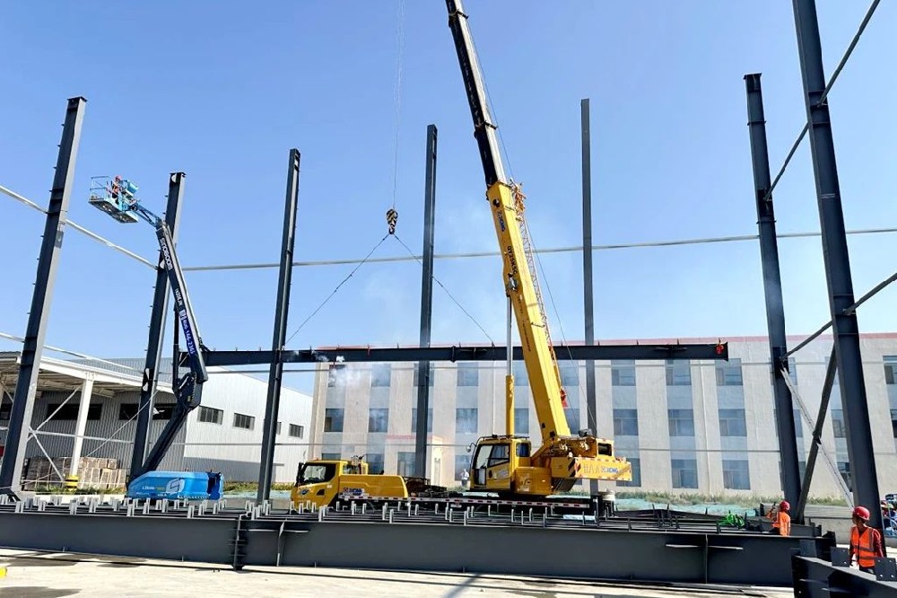 祁甘味乳業(yè)二期建設加速，乳清庫房項目進入關鍵階段