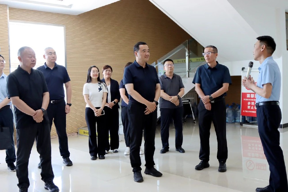 人社部調(diào)解仲裁司副司長王志強一行到前進集團調(diào)研