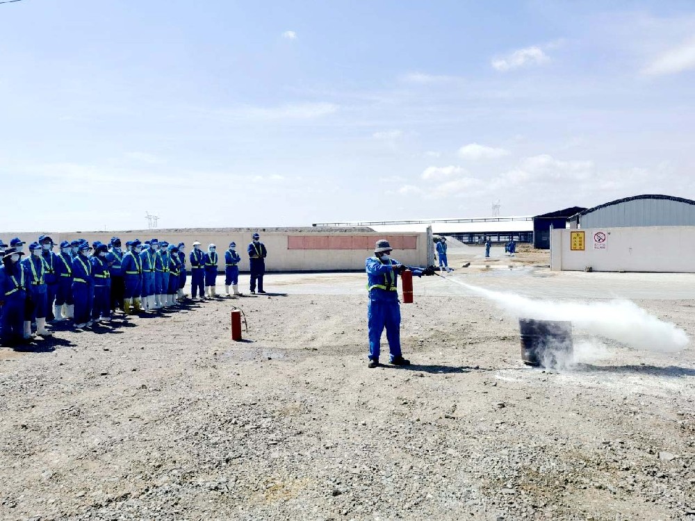 晨光前進(jìn)牧場(chǎng)開展消防演練